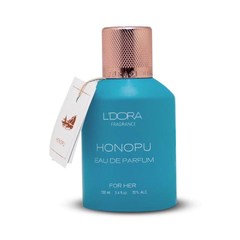 عطر ادوپرفیوم زنانه HONOPU حجم ۱۰۰ میلی لیتر خنک ملایم