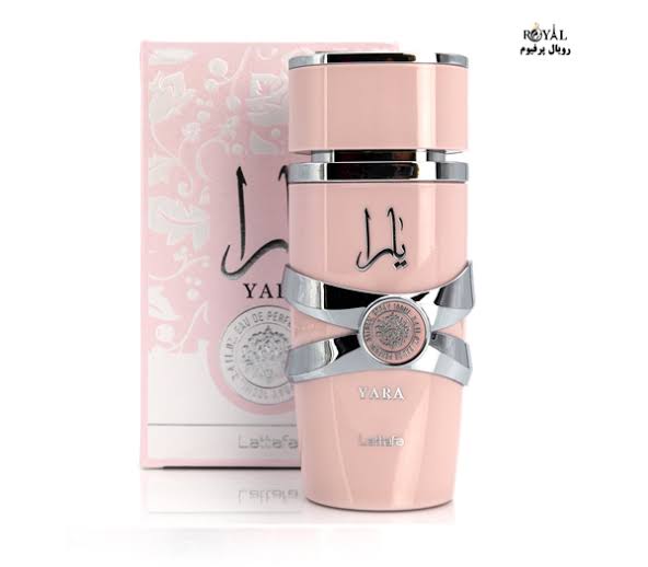 عطر ادکلن عربی یارا صورتی Yara برند لطافه 10 میل