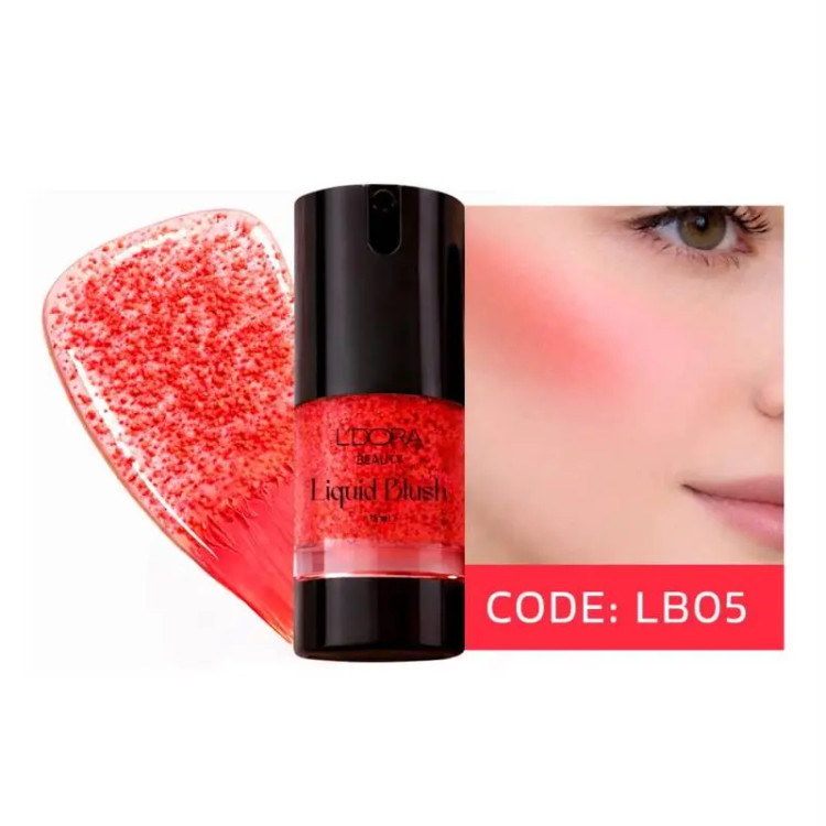 رژگونه مایع کد LB مناسب انواع پوست