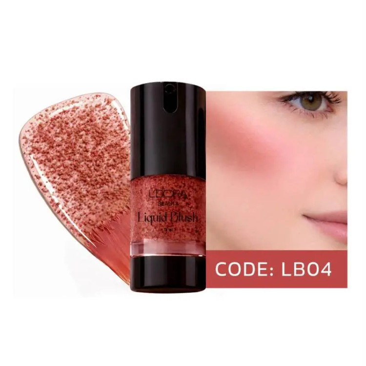 رژگونه مایع کد LB مناسب انواع پوست